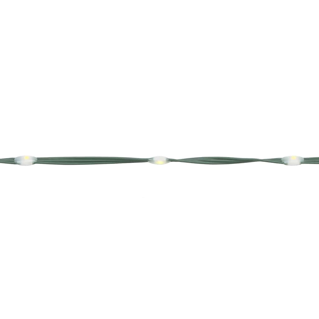 Χριστουγεννιάτικο δέντρο LED 447 LED Ζεστό λευκό 250 εκ. - Pakobazaar