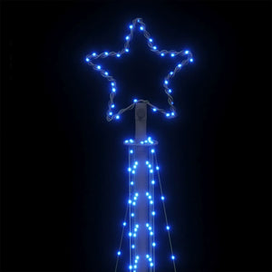 Χριστουγεννιάτικο δέντρο LED 495 LED μπλε 300,5 εκ. - Pakobazaar