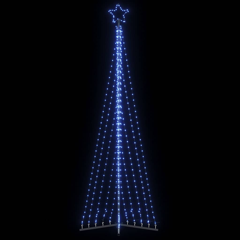 Χριστουγεννιάτικο δέντρο LED 495 LED μπλε 300,5 εκ. - Pakobazaar