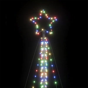 Χριστουγεννιάτικο δέντρο LED 789 LED πολύχρωμα 476 εκ. - Pakobazaar