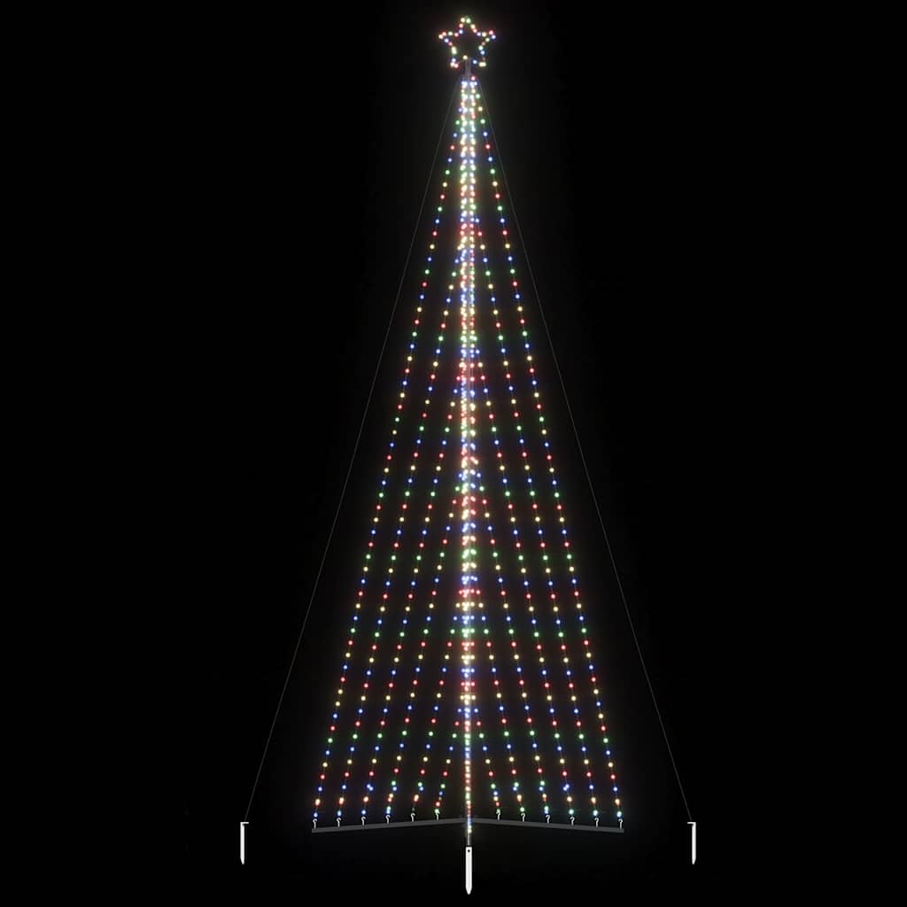 Χριστουγεννιάτικο δέντρο LED 789 LED πολύχρωμα 476 εκ. - Pakobazaar