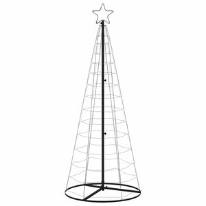 Χριστουγεννιάτικο δέντρο LED 200 LED Ψυχρό Λευκό 180 εκ. - Pakobazaar