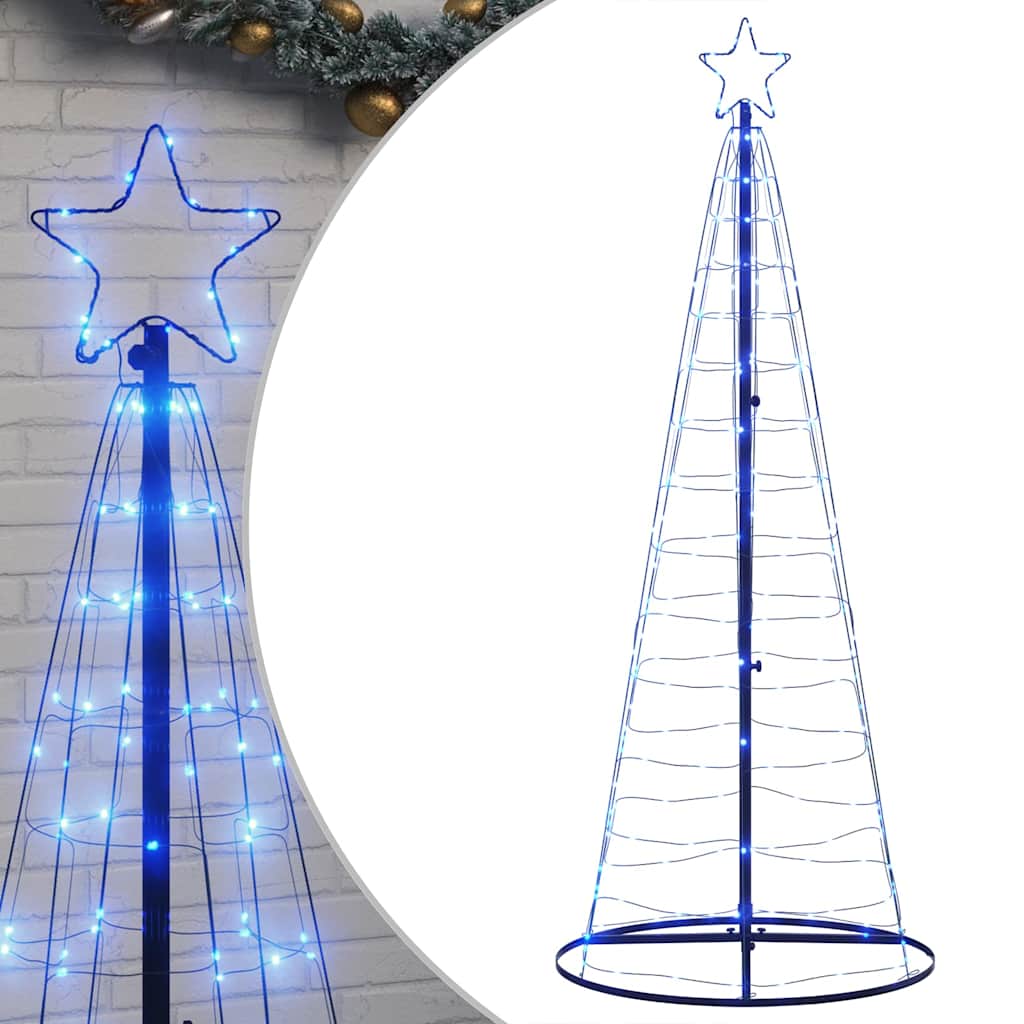 Χριστουγεννιάτικο δέντρο LED 200 LED μπλε 180 εκ.