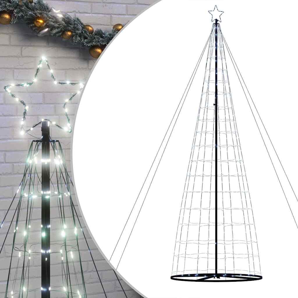 Χριστουγεννιάτικο δέντρο LED 1534 LED Λευκό κρύο 500 εκ.