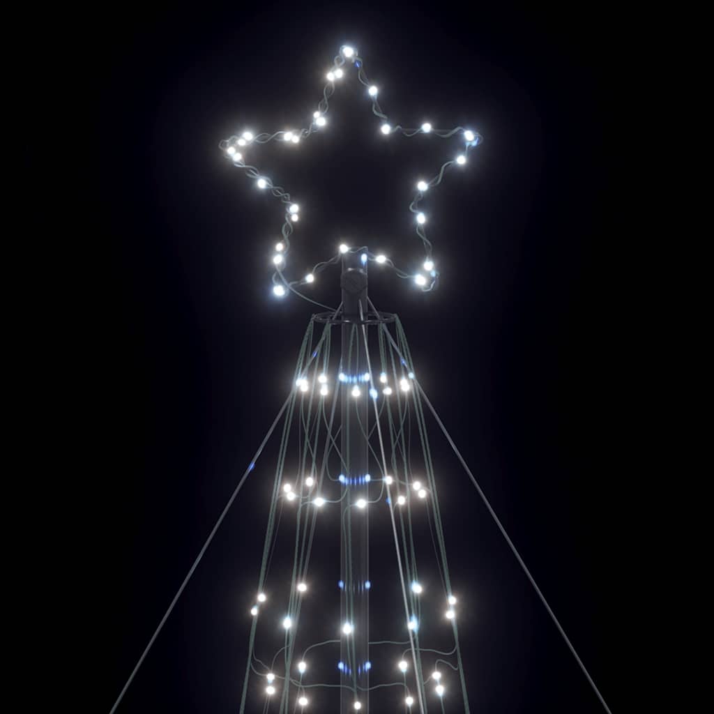 Χριστουγεννιάτικο δέντρο LED 1534 LED Λευκό κρύο 500 εκ.