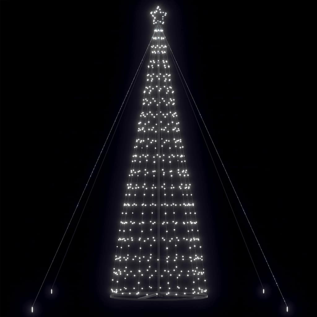 Χριστουγεννιάτικο δέντρο LED 1534 LED Λευκό κρύο 500 εκ.