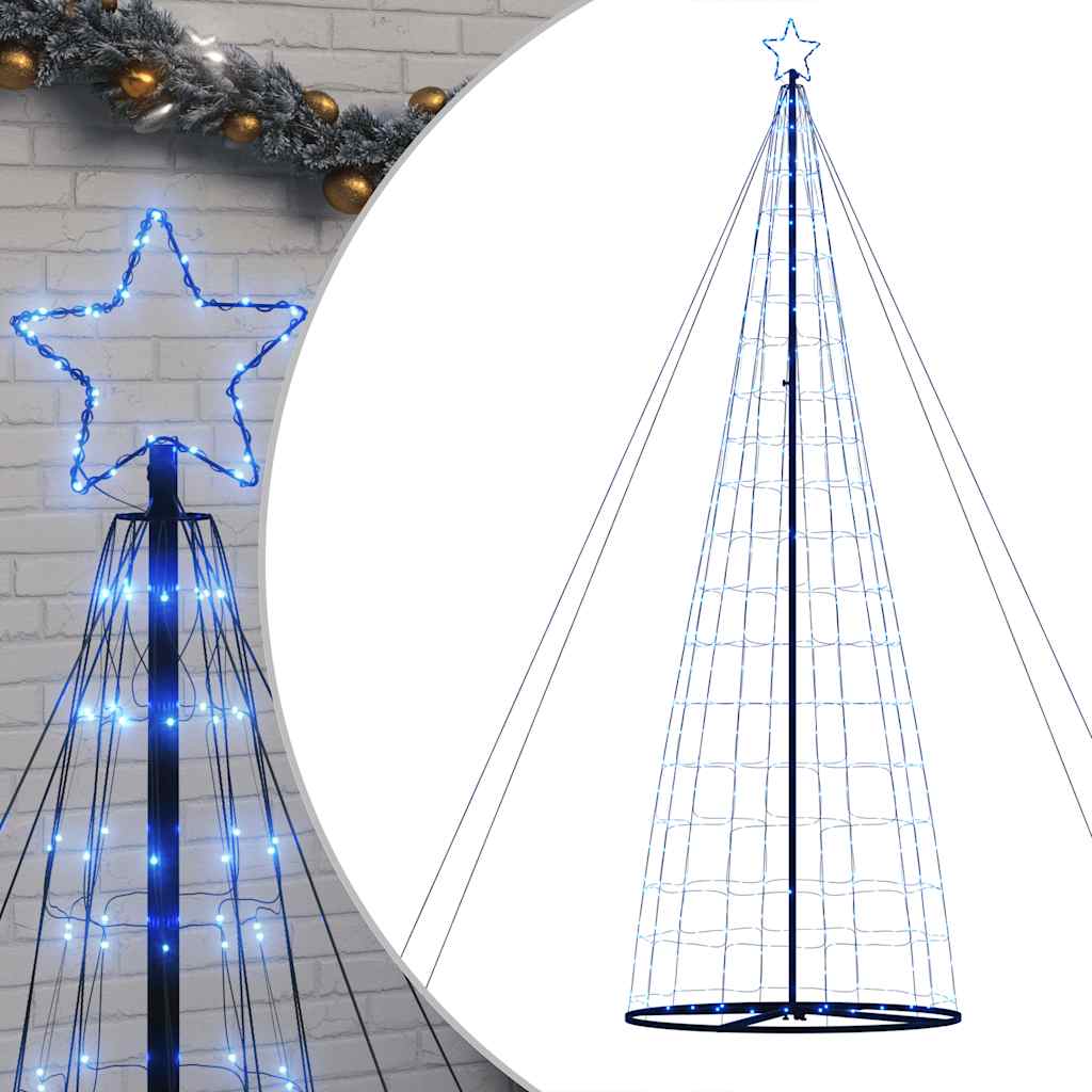 Χριστουγεννιάτικο δέντρο LED 1534 LED μπλε 500 εκ. - Pakobazaar