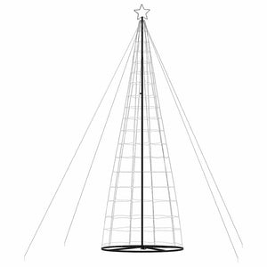 Χριστουγεννιάτικο δέντρο LED 1534 LED μπλε 500 εκ. - Pakobazaar