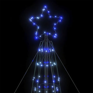 Χριστουγεννιάτικο δέντρο LED 1534 LED μπλε 500 εκ. - Pakobazaar
