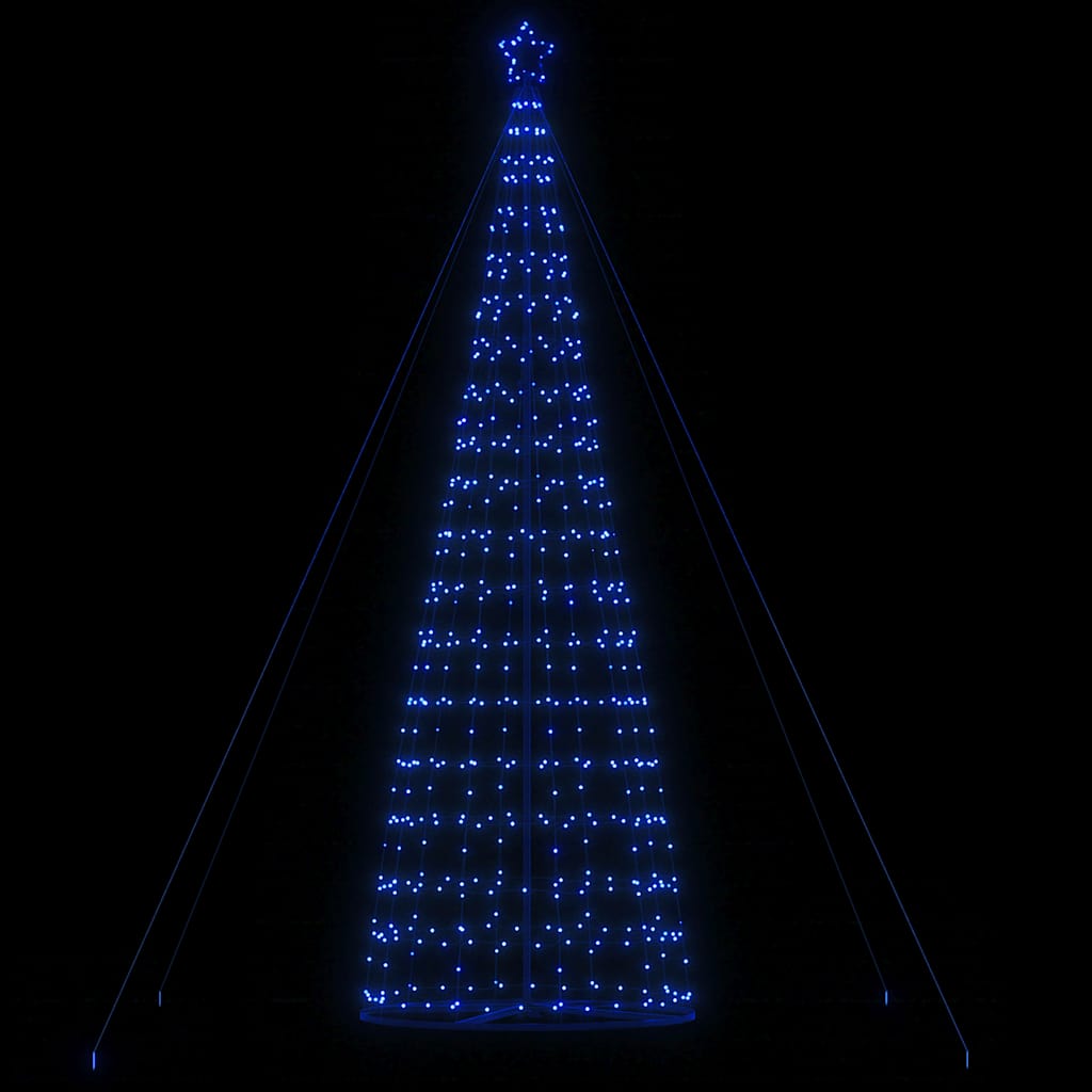 Χριστουγεννιάτικο δέντρο LED 1534 LED μπλε 500 εκ. - Pakobazaar