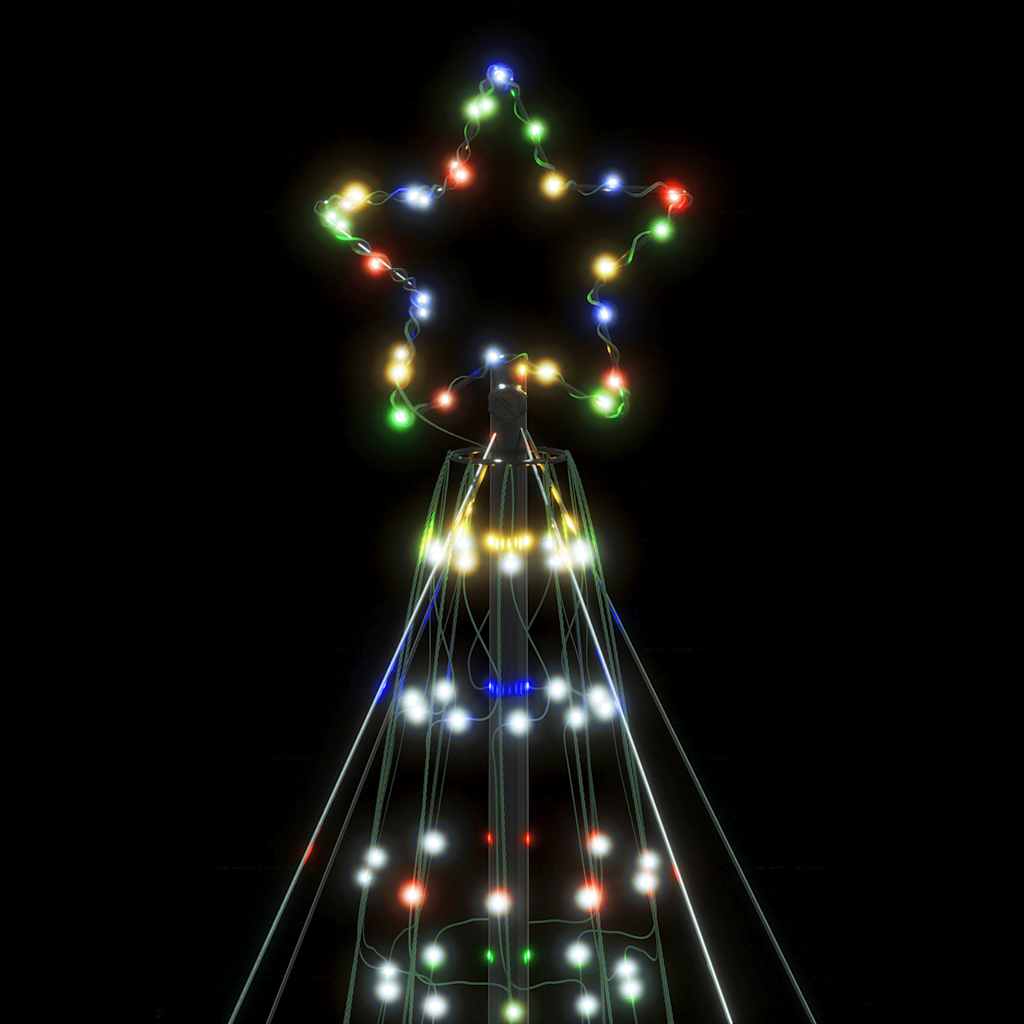 Χριστουγεννιάτικο δέντρο LED 1534 LED πολύχρωμο 500 εκ. - Pakobazaar