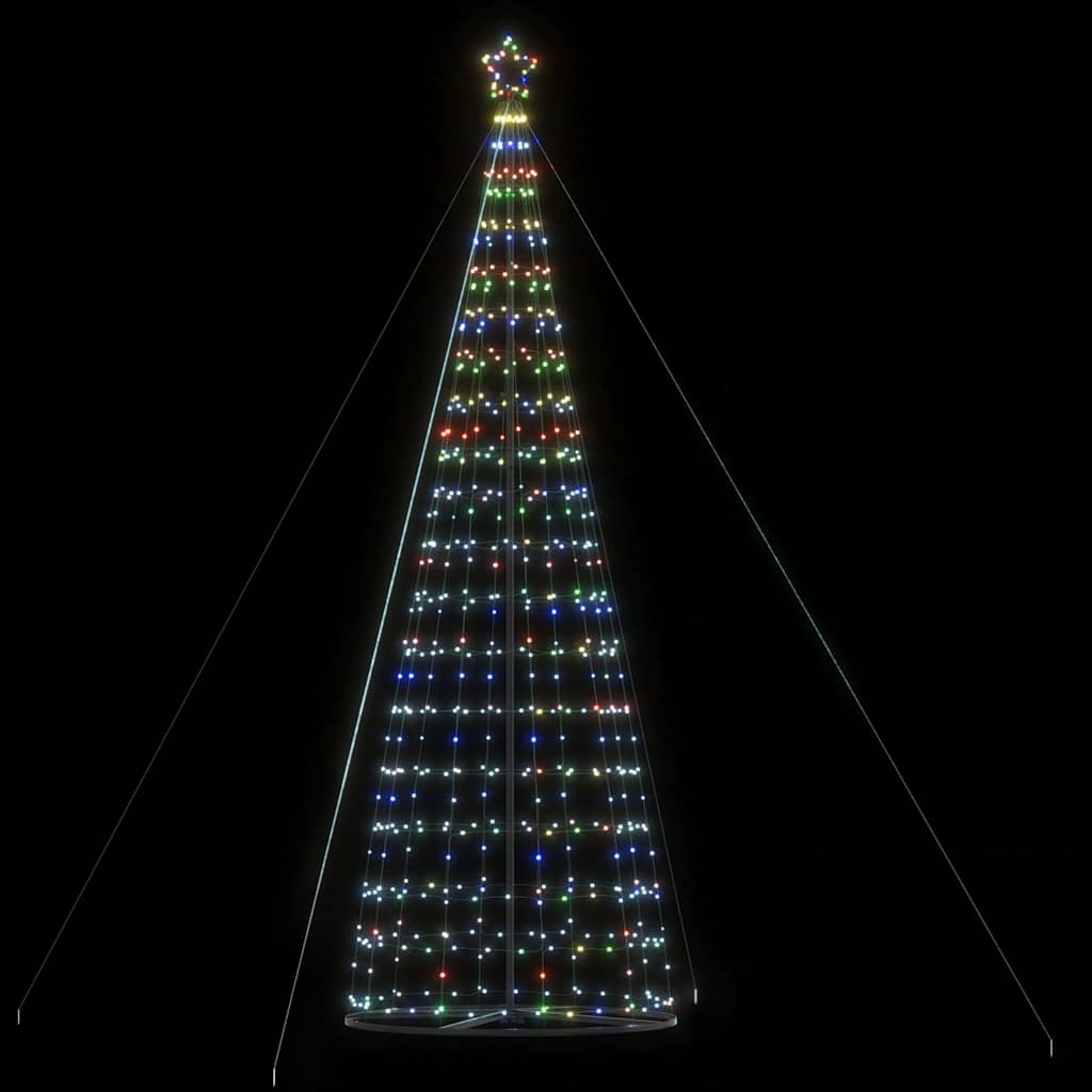 Χριστουγεννιάτικο δέντρο LED 1534 LED πολύχρωμο 500 εκ. - Pakobazaar