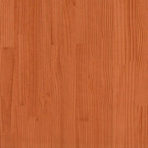 Σκελετός Κρεβ. Χωρίς Στρώμα Καφέ Κεριού 160x200 εκ Μασίφ Πεύκο