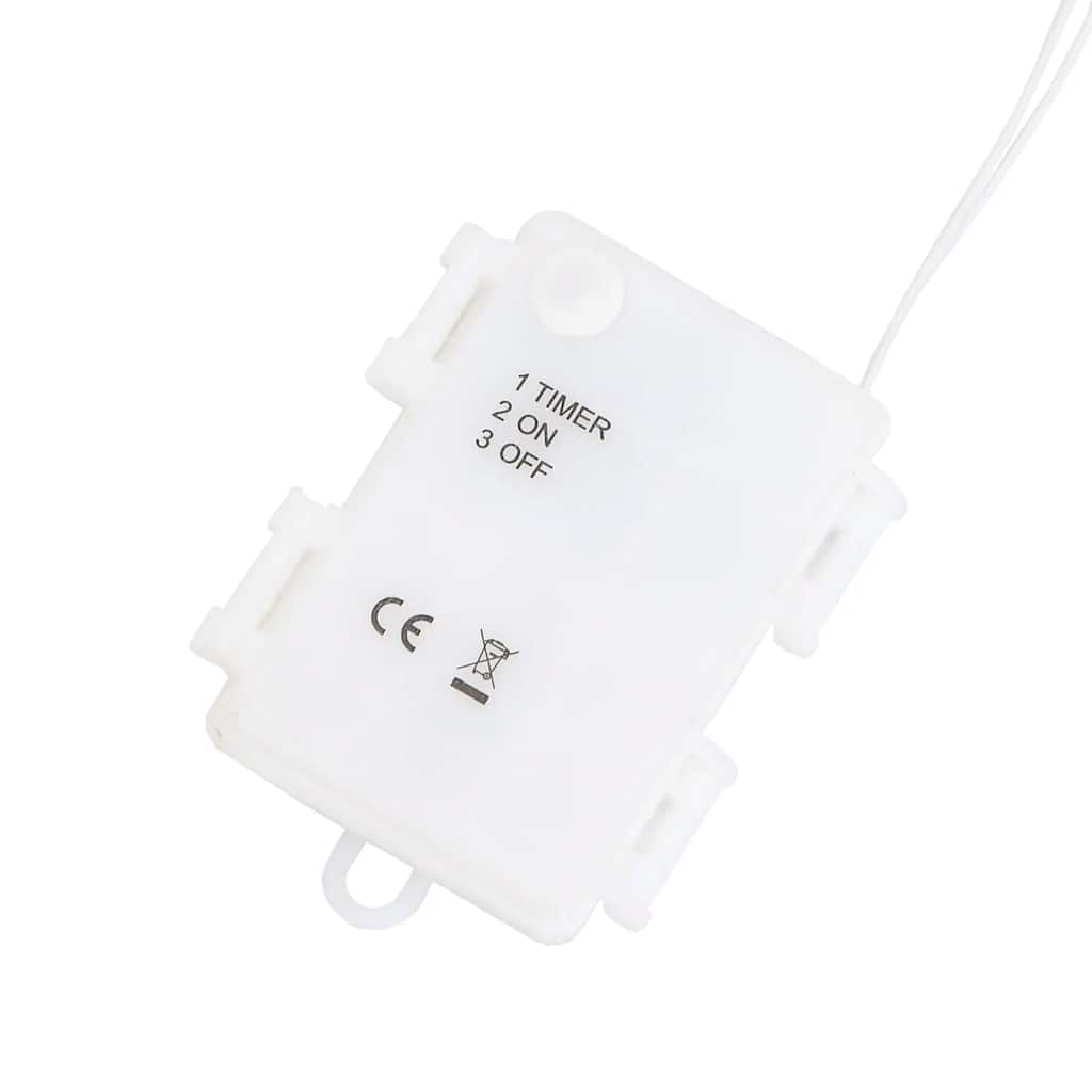 Χριστουγεννιάτικα φώτα Santa Silhouette 2 τεμάχια 35 LED - Pakobazaar