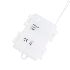Χριστουγεννιάτικα φώτα Santa Silhouette 2 τεμάχια 35 LED - Pakobazaar
