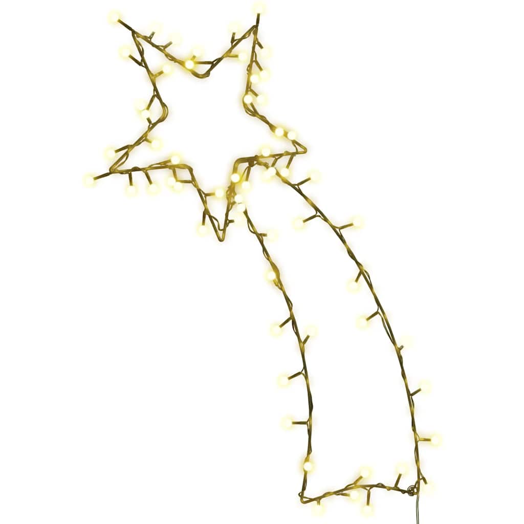 Χριστουγεννιάτικα Φωτάκια Shooting Star Silhouette 80 LED - Pakobazaar