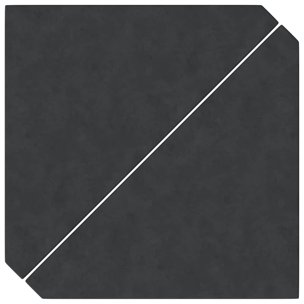 Πλάκες βαρών ομπρέλας 2 τεμάχια Μαύρος γρανίτης τριγωνικός 14kg - Pakobazaar