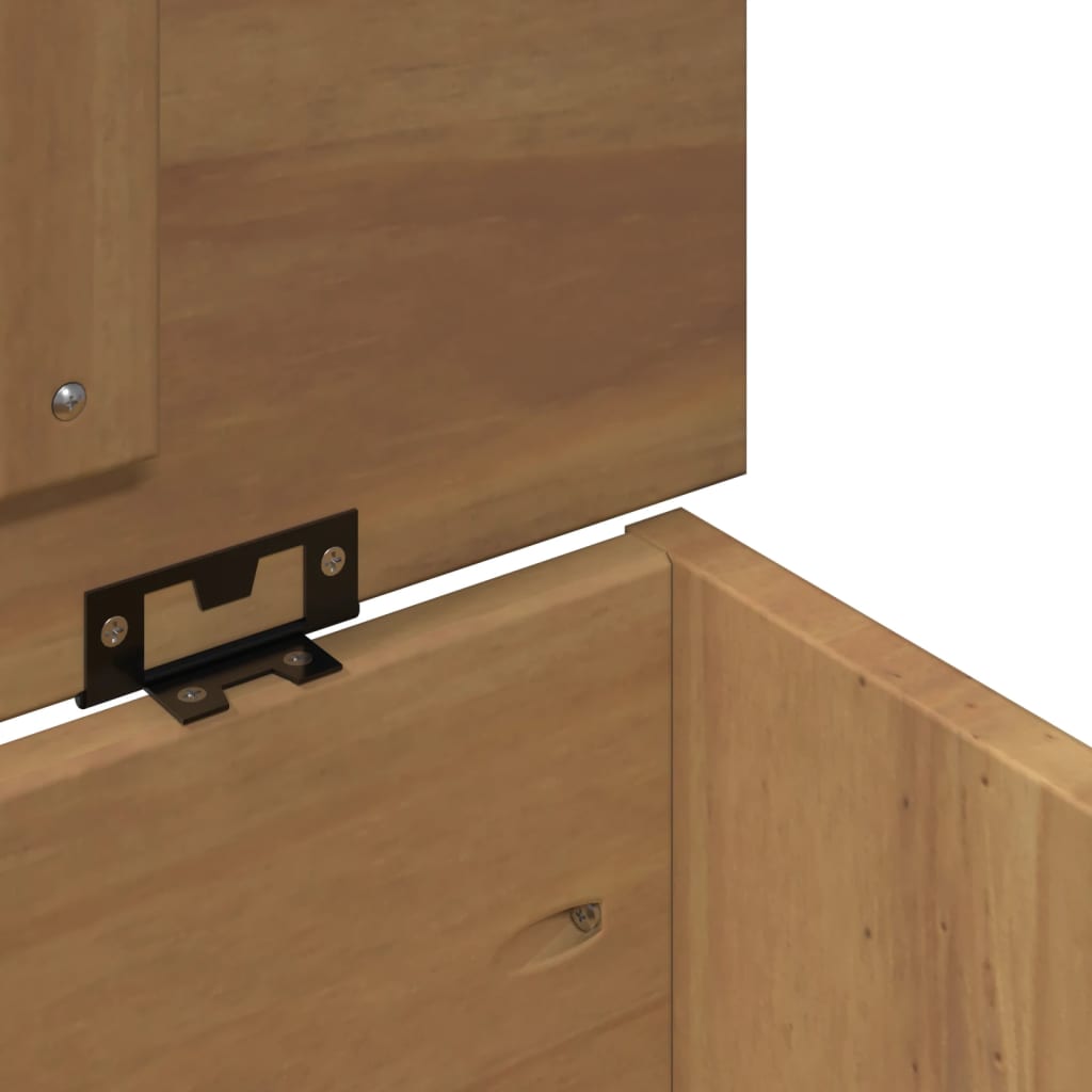 Σεντούκι Αποθ. με Καπάκι Panama 79x42x46εκ. Μασίφ Ξύλο Πεύκου - Pakobazaar