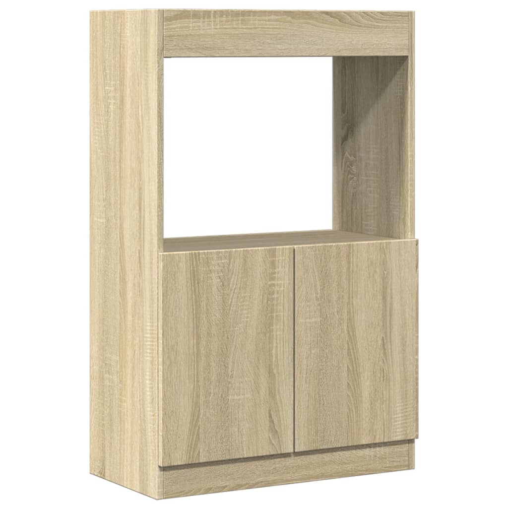 Ντουλάπι Sonoma Δρυς 63x33x100 εκ. από Επεξεργασμένο Ξύλο