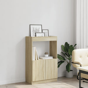 Ντουλάπι Sonoma Δρυς 63x33x100 εκ. από Επεξεργασμένο Ξύλο