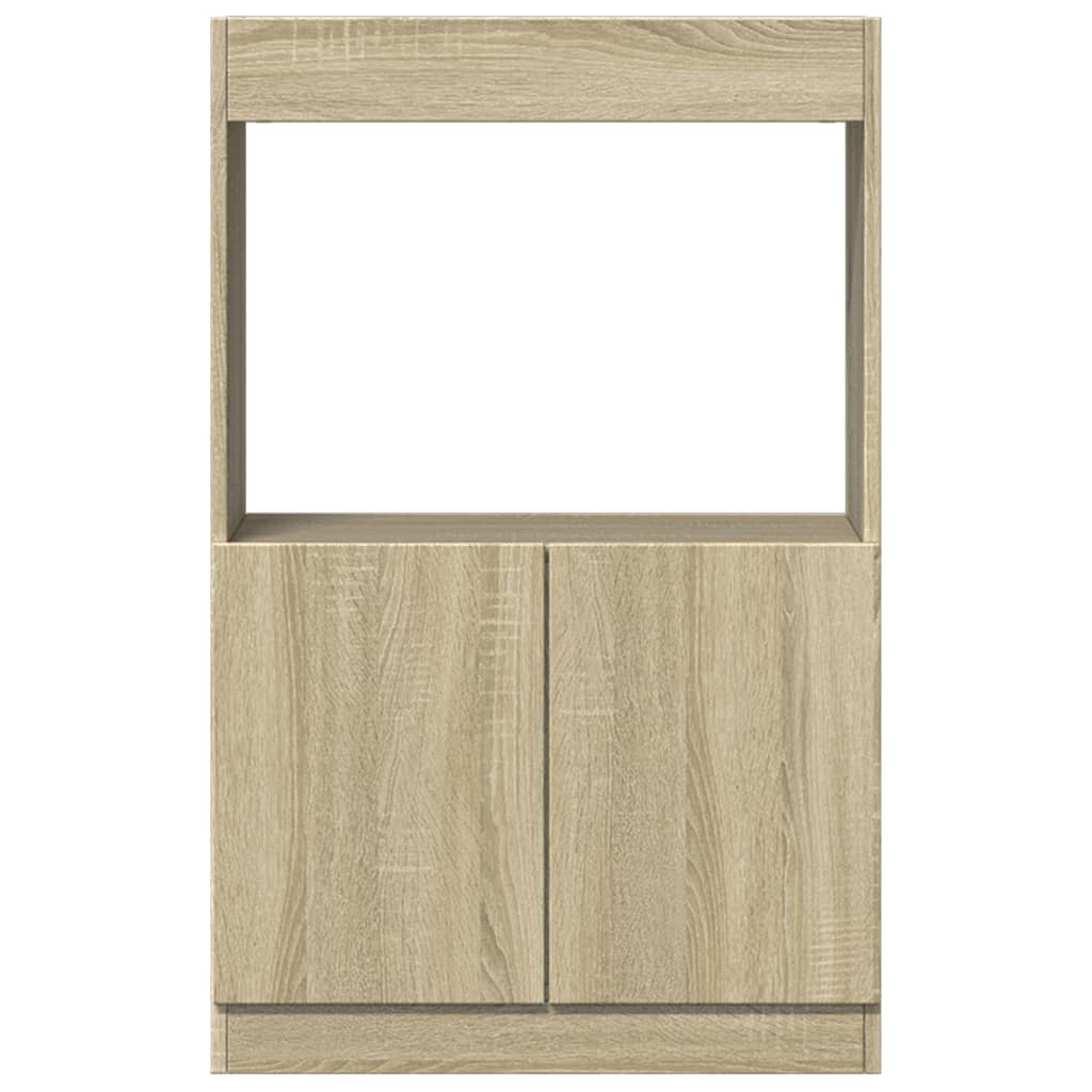 Ντουλάπι Sonoma Δρυς 63x33x100 εκ. από Επεξεργασμένο Ξύλο