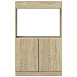 Ντουλάπι Sonoma Δρυς 63x33x100 εκ. από Επεξεργασμένο Ξύλο