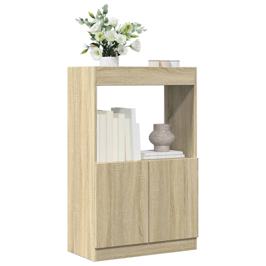 Ντουλάπι Sonoma Δρυς 63x33x100 εκ. από Επεξεργασμένο Ξύλο