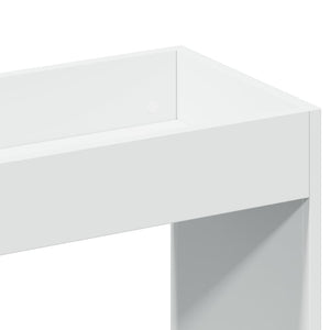 Ντουλάπι Λευκό 63x33x140 εκ. από Επεξεργασμένο Ξύλο - Pakobazaar