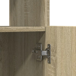 Ντουλάπι Sonoma Δρυς 63x33x140 εκ. από Επεξεργασμένο Ξύλο - Pakobazaar