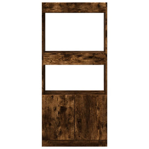 Ντουλάπι Καπνιστή Δρυς 63x33x140 εκ. από Επεξεργασμένο Ξύλο