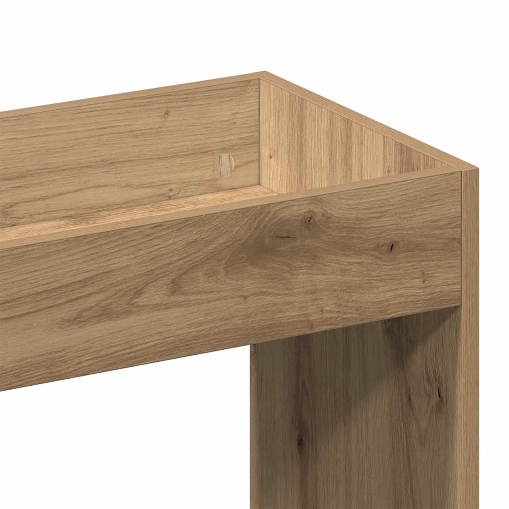 Ντουλάπι Αρτισιανή Δρυς 63x33x140 εκ. από Επεξεργασμένο Ξύλο