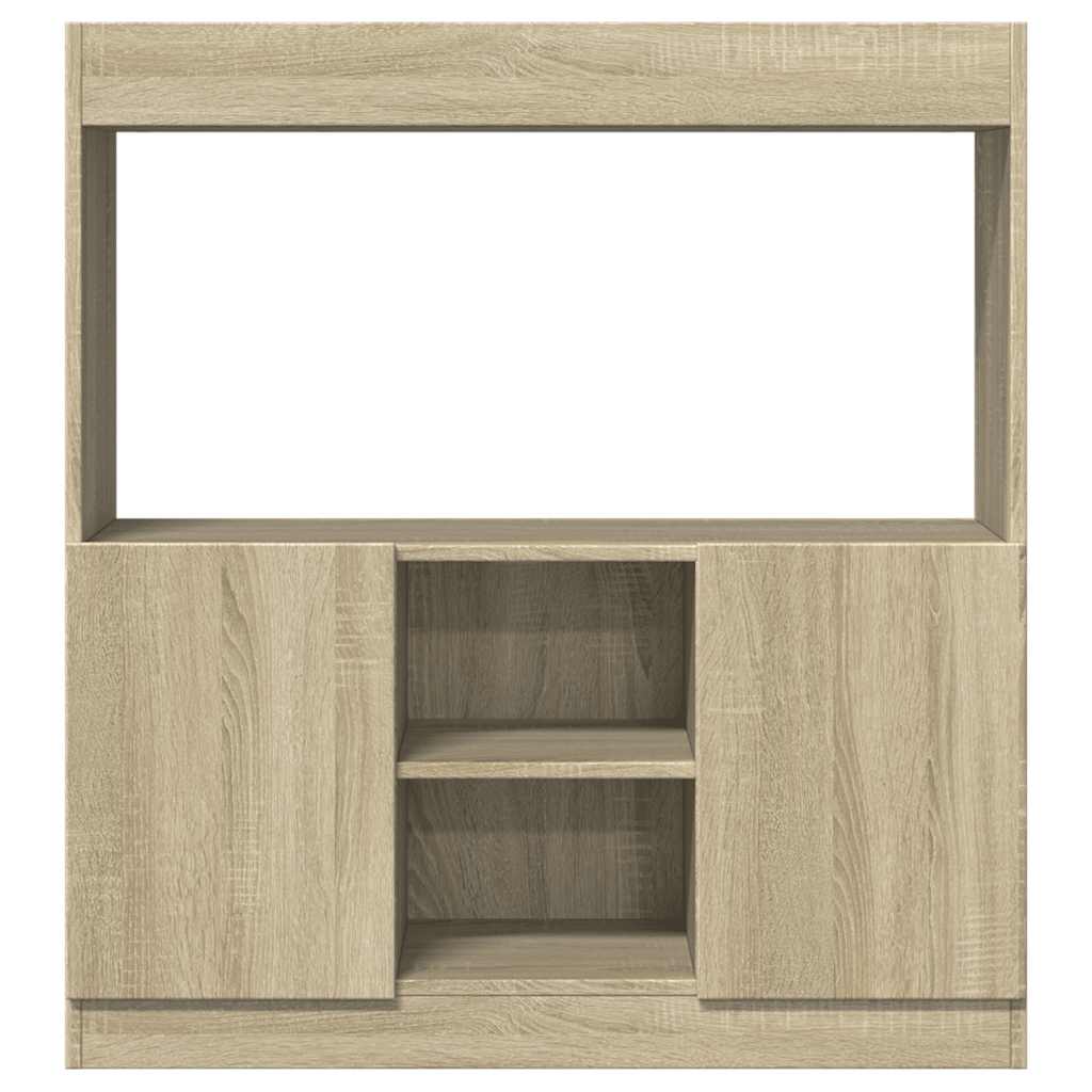 Ντουλάπι Sonoma Δρυς 92x33x100 εκ. από Επεξεργασμένο Ξύλο