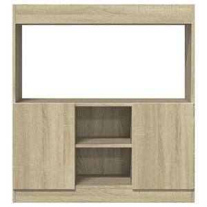 Ντουλάπι Sonoma Δρυς 92x33x100 εκ. από Επεξεργασμένο Ξύλο
