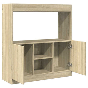 Ντουλάπι Sonoma Δρυς 92x33x100 εκ. από Επεξεργασμένο Ξύλο