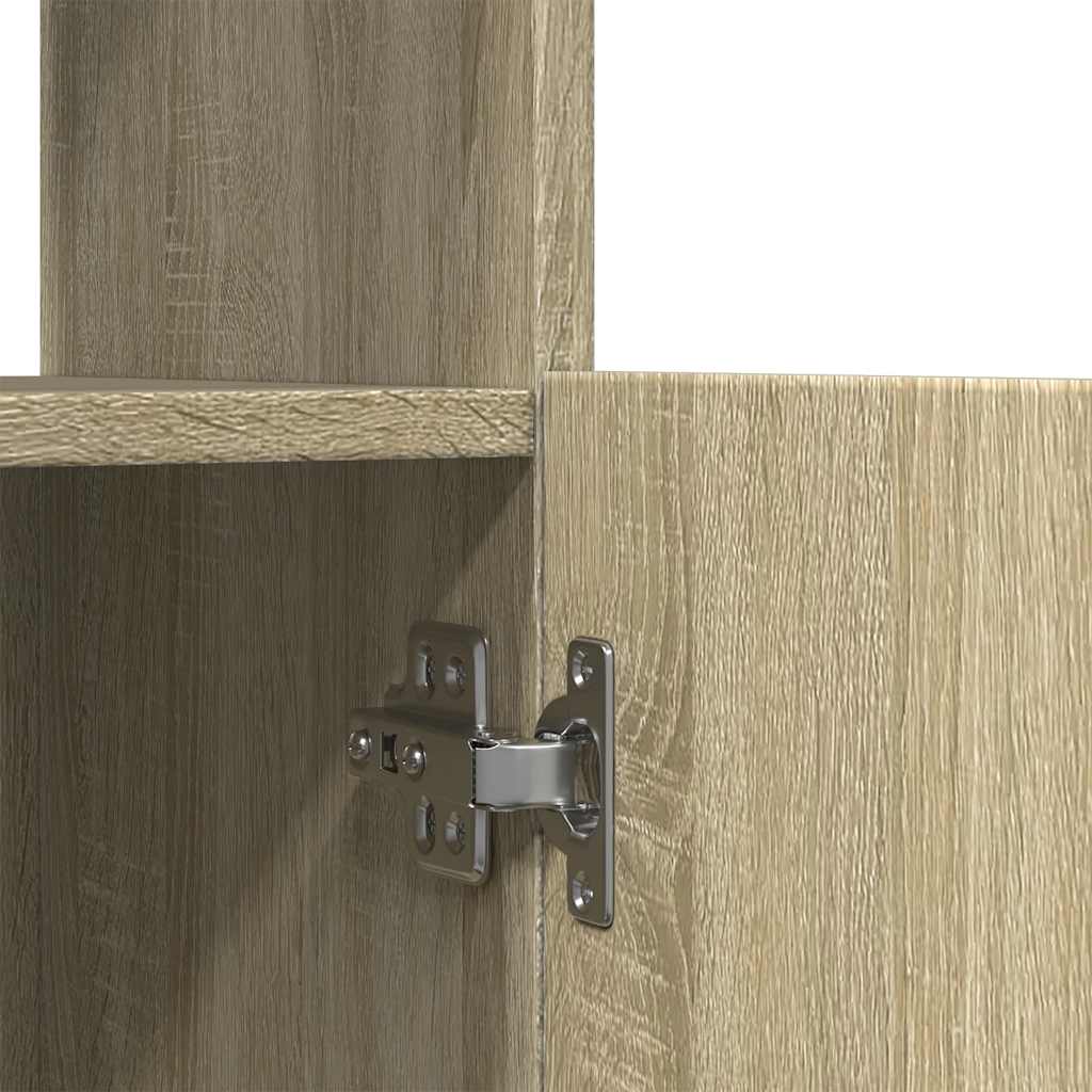 Ντουλάπι Sonoma Δρυς 92x33x100 εκ. από Επεξεργασμένο Ξύλο