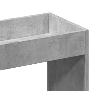 Ντουλάπι Γκρι Σκυρ. 92x33x100 εκ. από Επεξεργασμένο Ξύλο