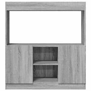 Ντουλάπι Γκρι Sonoma 92x33x100 εκ. από Επεξεργασμένο Ξύλο