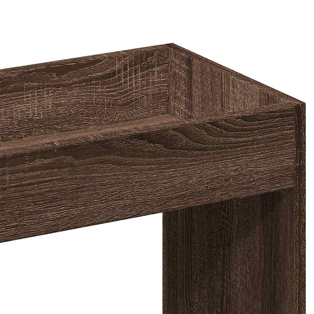 Ντουλάπι Καφέ Δρυς 92 x 33 x 100 εκ. από Επεξεργασμένο Ξύλο