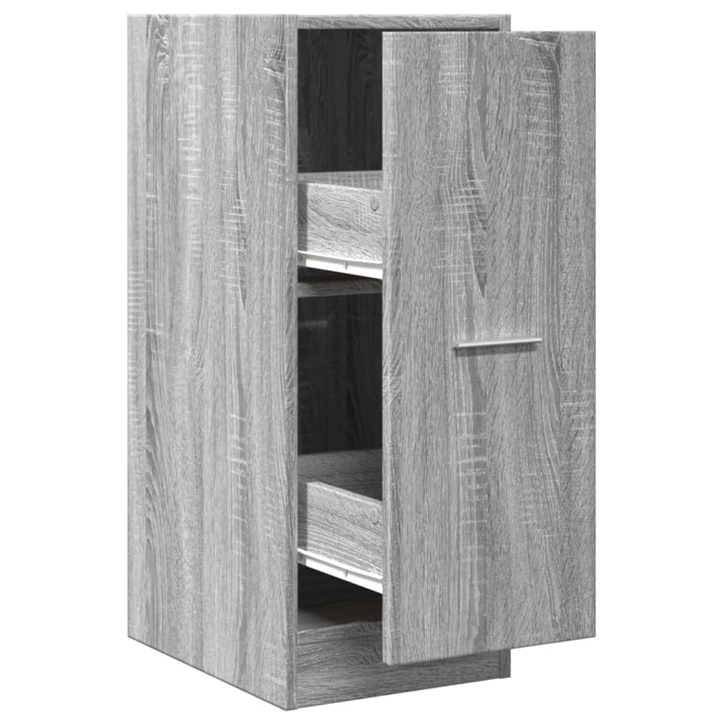 Συρταριέρα Γενικής Χρήσης Γκρι Sonoma 30x41x77,5 εκ. Επεξ. Ξύλο - Pakobazaar