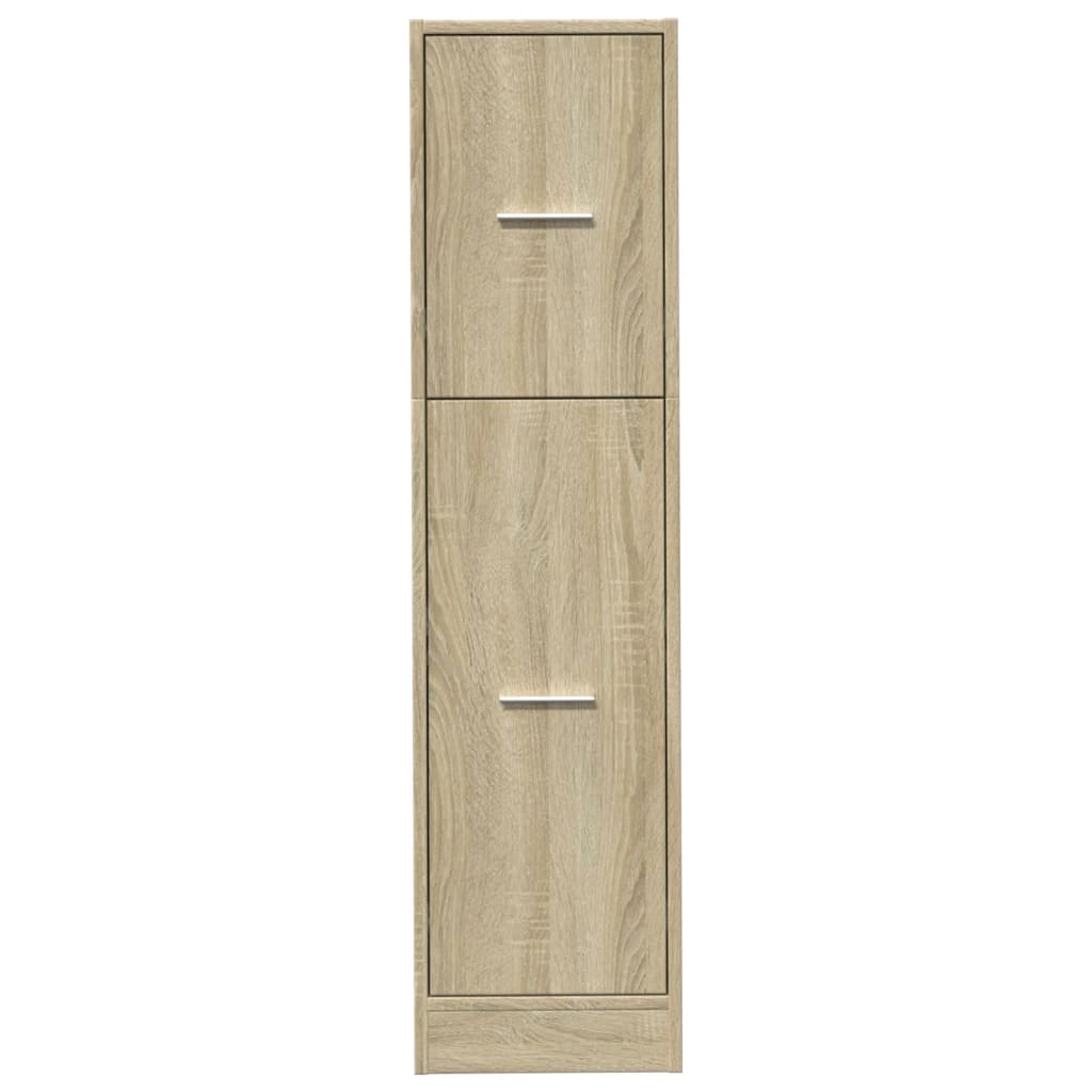 Συρταριέρα Γενικής Χρήσης Sonoma Δρυς 30x41x118 εκ Επεξ. Ξύλο