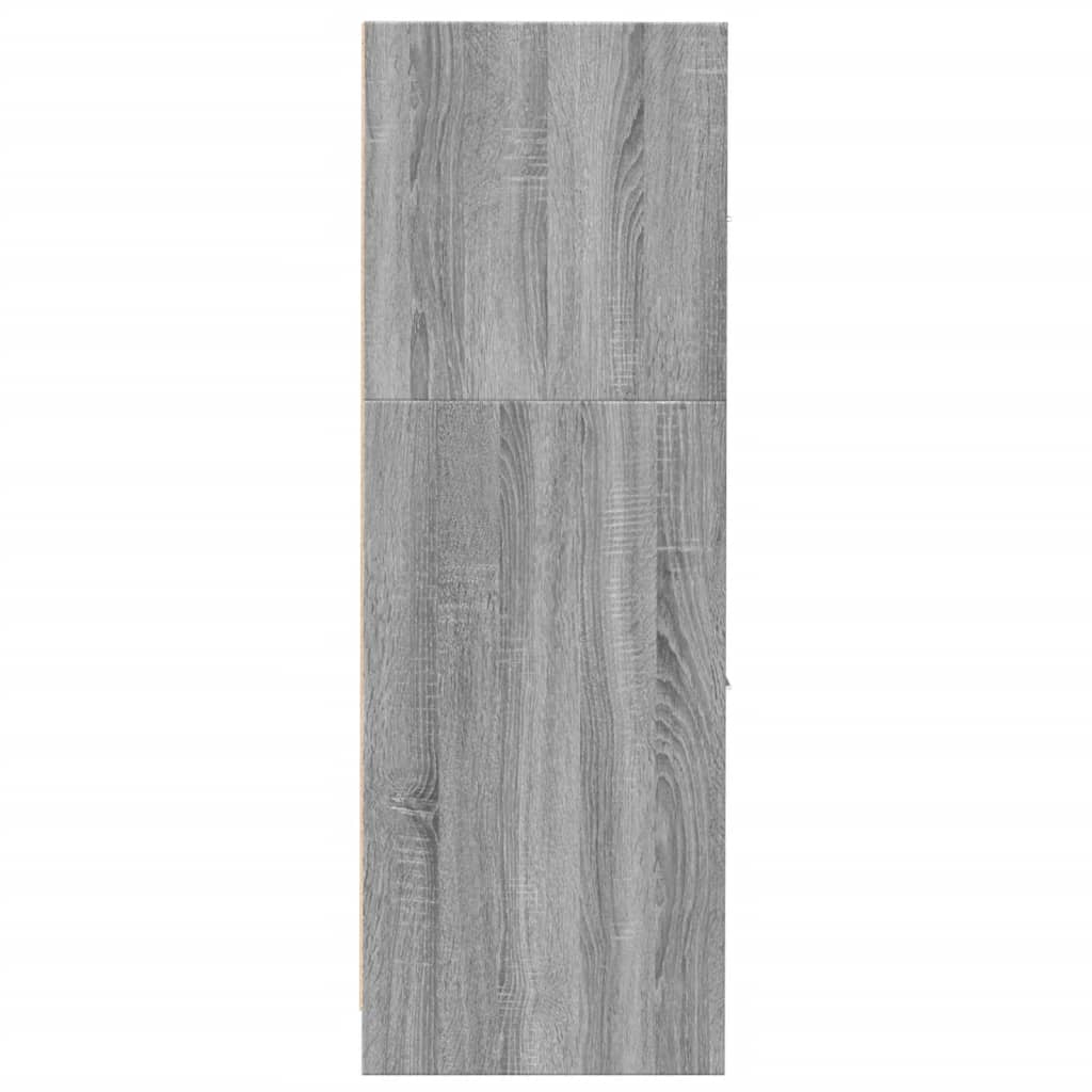 Συρταριέρα Γενικής Χρήσης Γκρι Sonoma 30x41x118 εκ. Επεξ. Ξύλο
