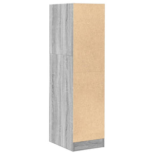 Συρταριέρα Γενικής Χρήσης Γκρι Sonoma 30x41x118 εκ. Επεξ. Ξύλο