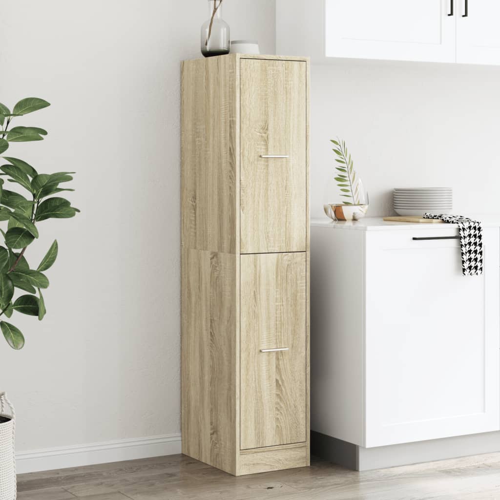 Ντουλάπι Φαρμακείου Sonoma Δρυς 30x41x144,5 εκ. από Τεχνητό Ξύλο - Pakobazaar