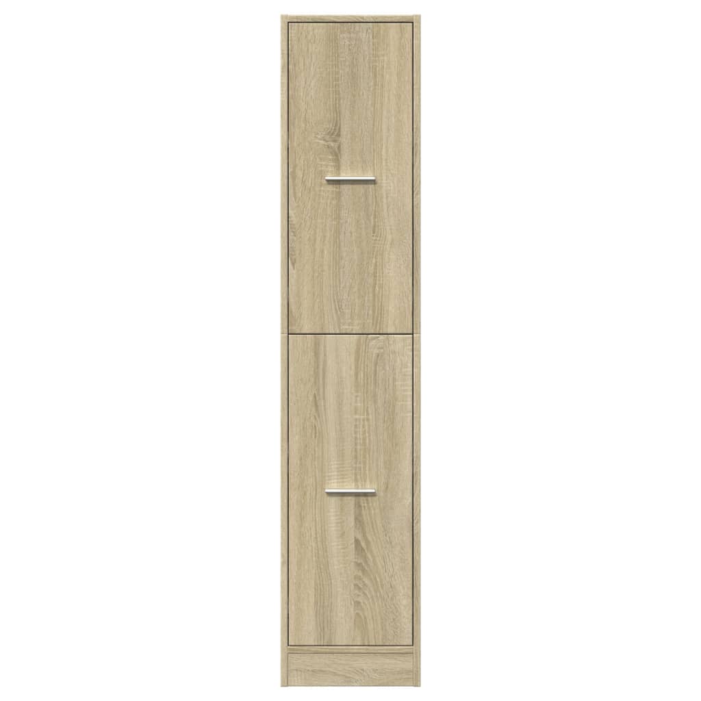 Ντουλάπι Φαρμακείου Sonoma Δρυς 30x41x144,5 εκ. από Τεχνητό Ξύλο - Pakobazaar
