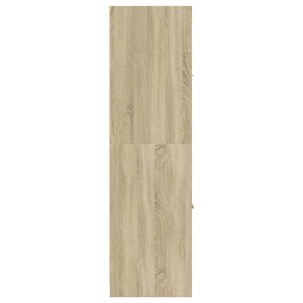 Ντουλάπι Φαρμακείου Sonoma Δρυς 30x41x144,5 εκ. από Τεχνητό Ξύλο - Pakobazaar