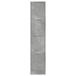Συρταριέρα Γενικής Χρήσης Γκρι Σκυρ.30x41x144,5 εκ. Επεξ. Ξύλο - Pakobazaar
