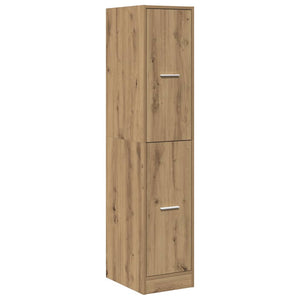Ντουλάπι Φαρμακείου Χειροποίητο Δρυς 30x41x144,5 εκ. από Τεχνητό Ξύλο - Pakobazaar