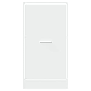 Συρταριέρα Γενικής Χρήσης Λευκή 40x41x77,5 εκ. Επεξ. Ξύλο