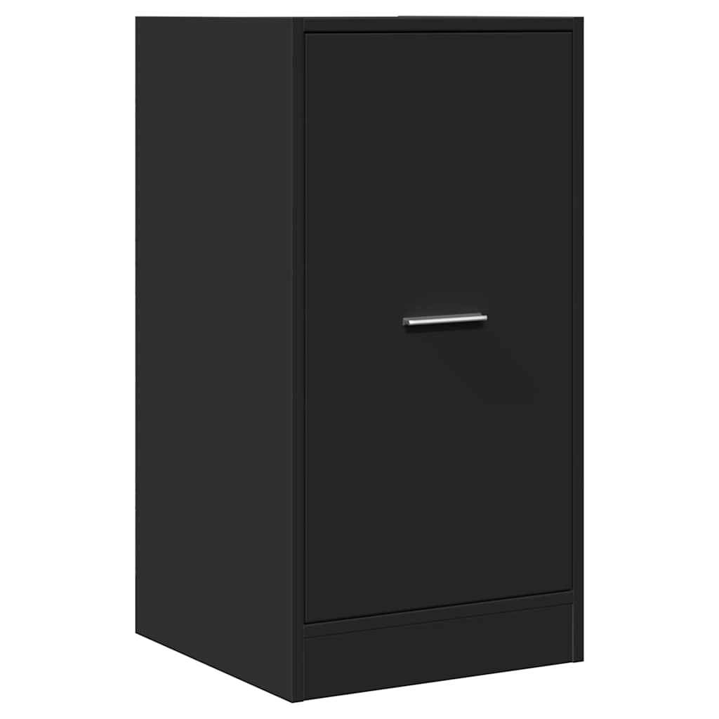 Συρταριέρα Γενικής Χρήσης Μαύρο 40x41x77,5 εκ. Επεξ. Ξύλο
