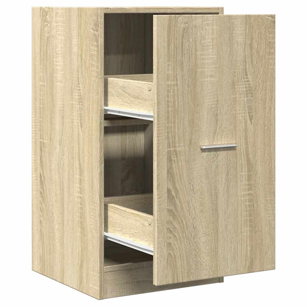 Συρταριέρα Γενικής Χρήσης Sonoma Δρυς 40x41x77,5 εκ Επεξ. Ξύλο